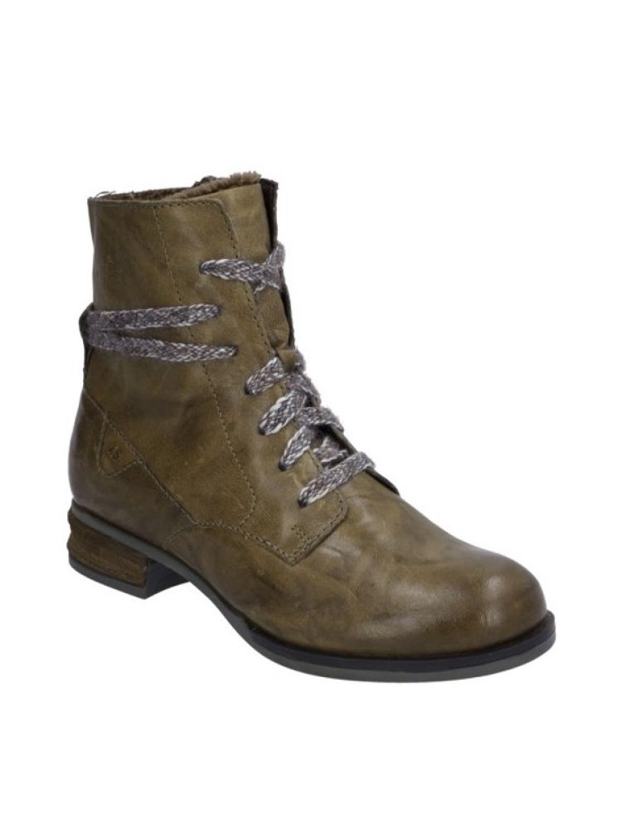 josef seibel Boots A Lacets Avec Zip Sanja 18 | Femme 42-46 Boots / Bottine