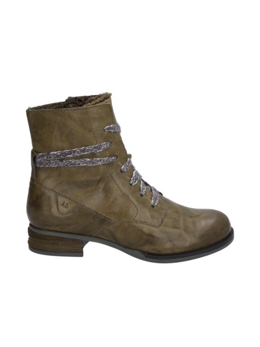 josef seibel Boots A Lacets Avec Zip Sanja 18 | Femme 42-46 Boots / Bottine